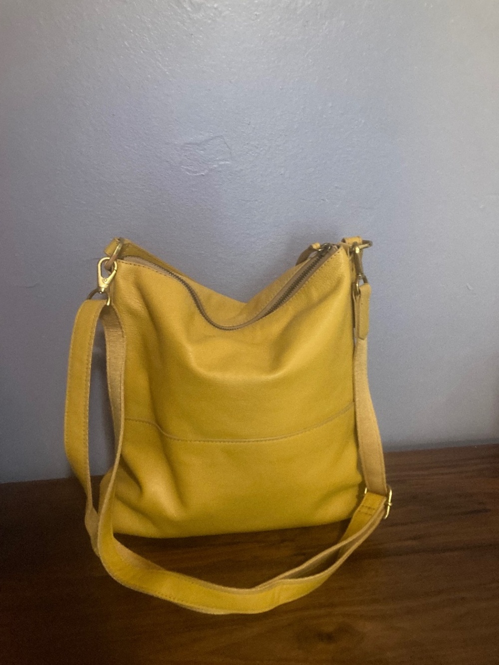 Fossil Leather Hobo Bag